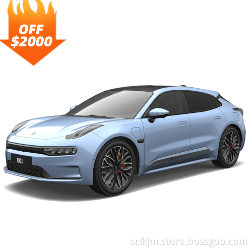 2023 Geely Zeekr 001 Китайский электромобильный автомобиль CLTC 656 км ME Тип 4 -й колесный автомобиль Новый энергетический автомобиль